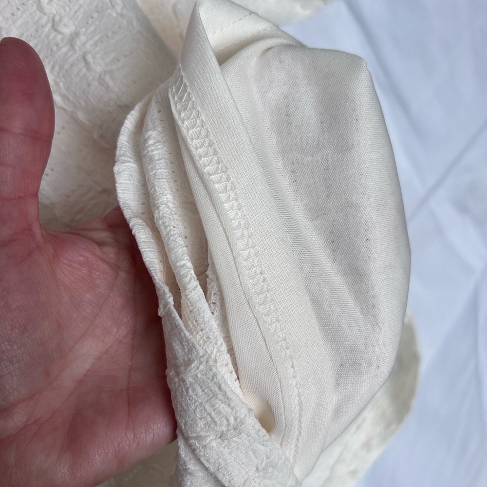 Polagram Cream Blouse NWOT 1XL - Picture 7 of 9
